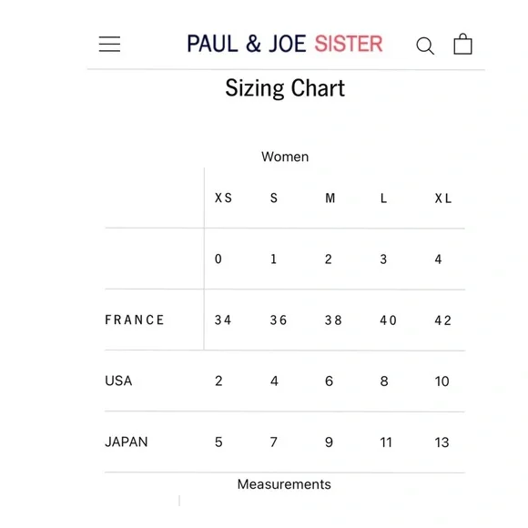 NWT ~ PAUL & JOE SISTER TOP / ANTHROPOLOGIE SIZE 4 - Picture 5 of 5